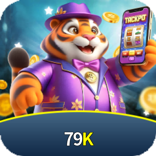 Imagem promocional da 79K mostrando a plataforma e suas vantagens